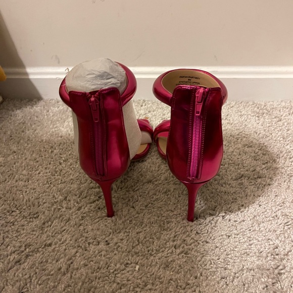 Steve Madden Partay Women's Pink High Heel Sandals - Picture 2 of 6